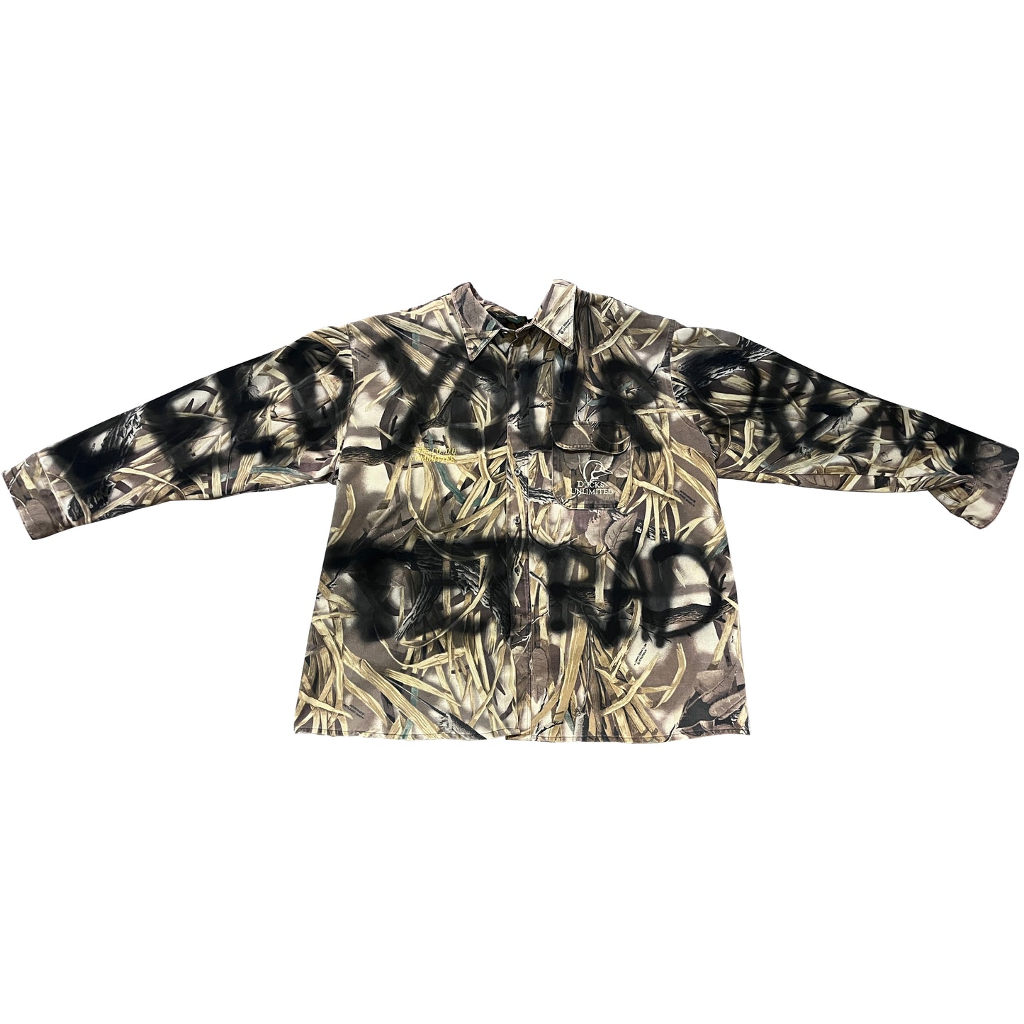 Tetrad Camo Button Down